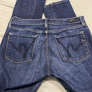 Citizens of Humanity straight jeans in short length size 26